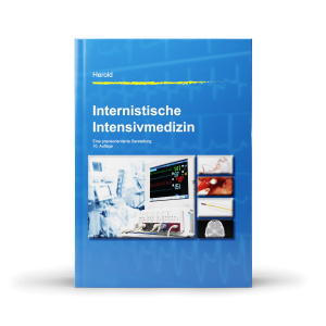 Frontseite des Covers vom Buch Internistische Intensivmedizin - Eine praxisorientierte Darstellung (10. Auflage) von Volker Herold